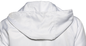 Antistatic Esd Long Sveeve Hooded Smock Snap Buttons - Image 3