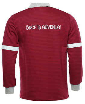 Antistatic Esd Polo Type T-Shirt Long Sleeve Reflector Emproidery - Image 2