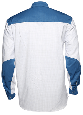 Antistatic Esd long sleeve Smock double colors - Image 2