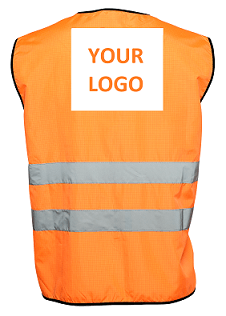 Esd Safety Reflectivev Vest Orange - Image 2