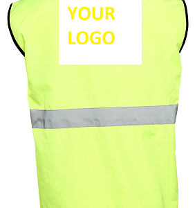 Alternative view of Esd Safety Reflectivev Vest Yellow