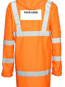 Alternative view of Raincoat Waterproof Esd FR Flame Retardant  Reflector